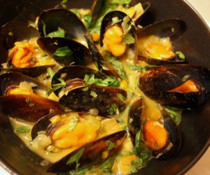 Curry-Mussels